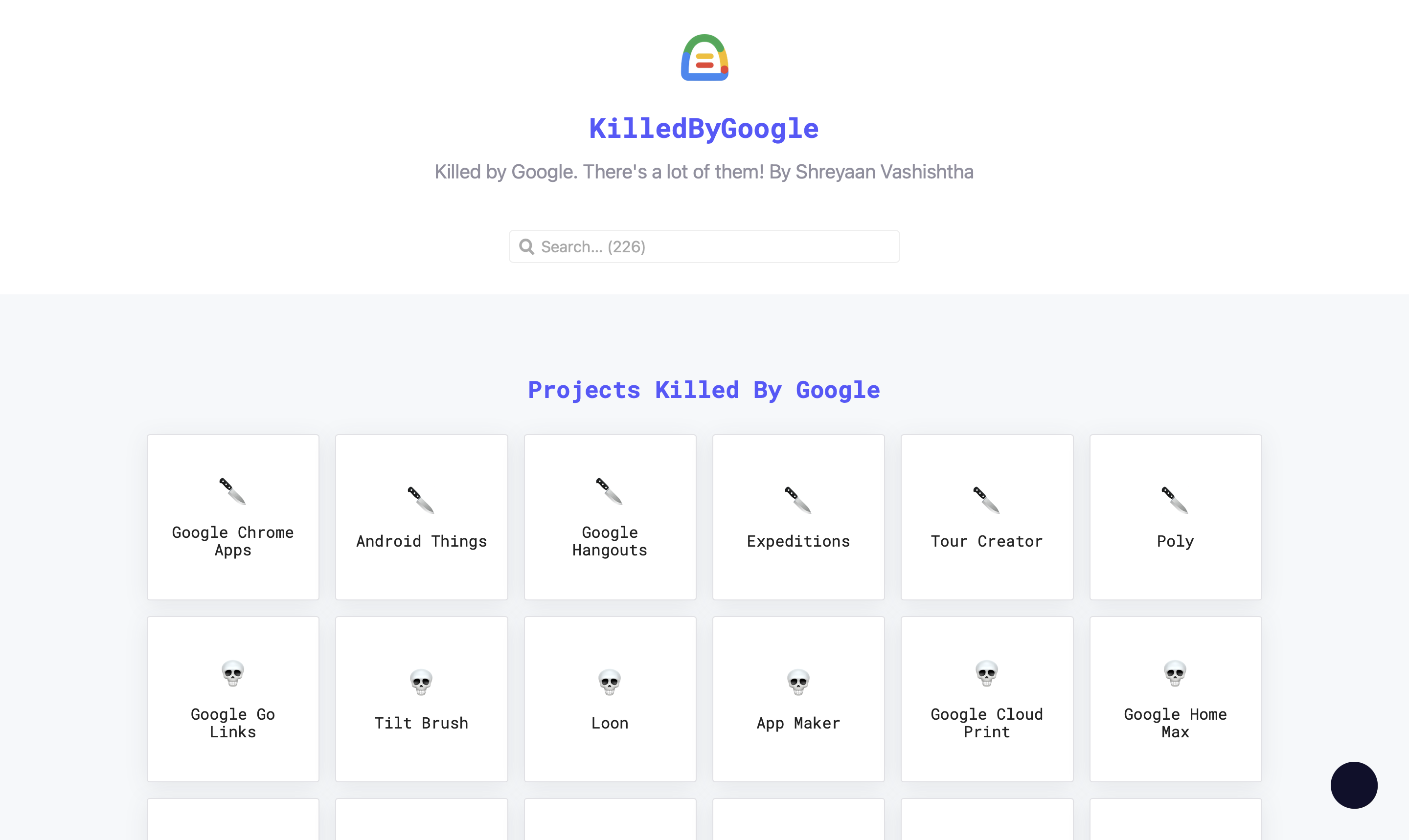 KilledByGoogle.Info